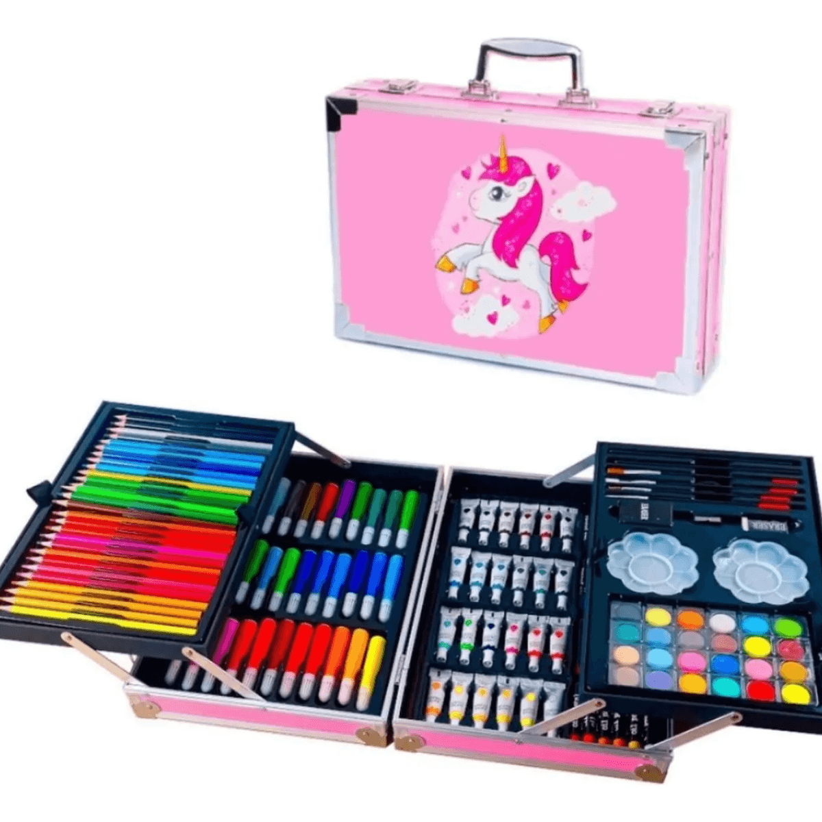 Kit-set De Arte Y Dibujo 145 Piezas