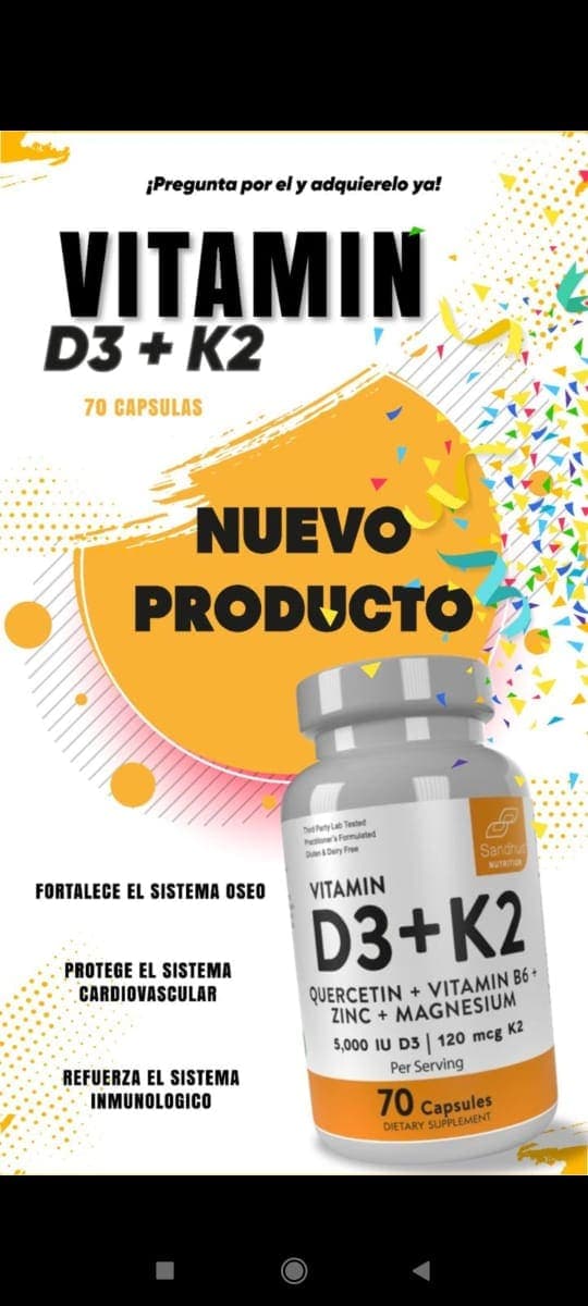 VITAMIN D3 + K2
