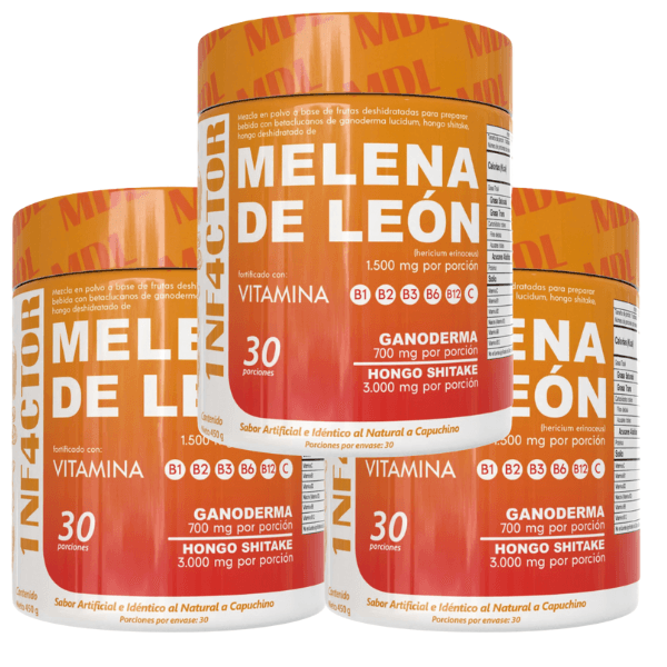 Melena de leon 450g X 3und