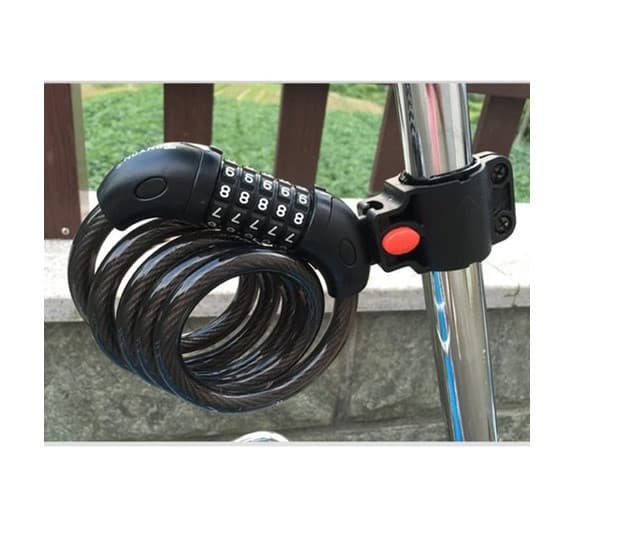 Guaya Candado Bicicleta De 5 Dígitos