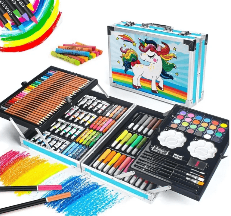 Kit de arte niños 145 piezas
