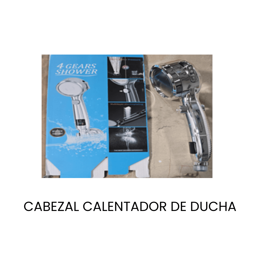 CABEZAL CALENTADOR DE DUCHA PORTATIL