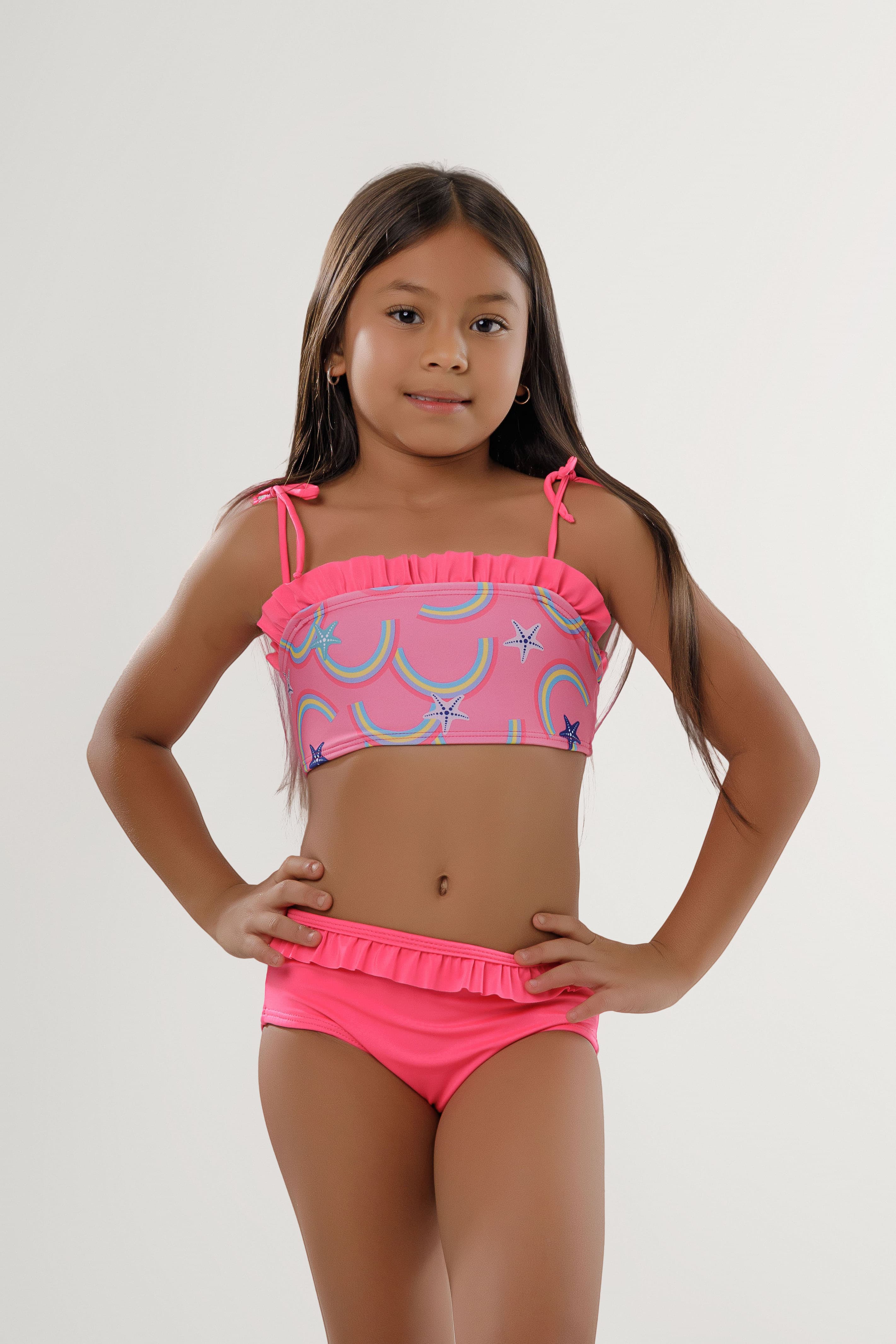 VESTIDO DE BAÑO DE NIÑA REF 540