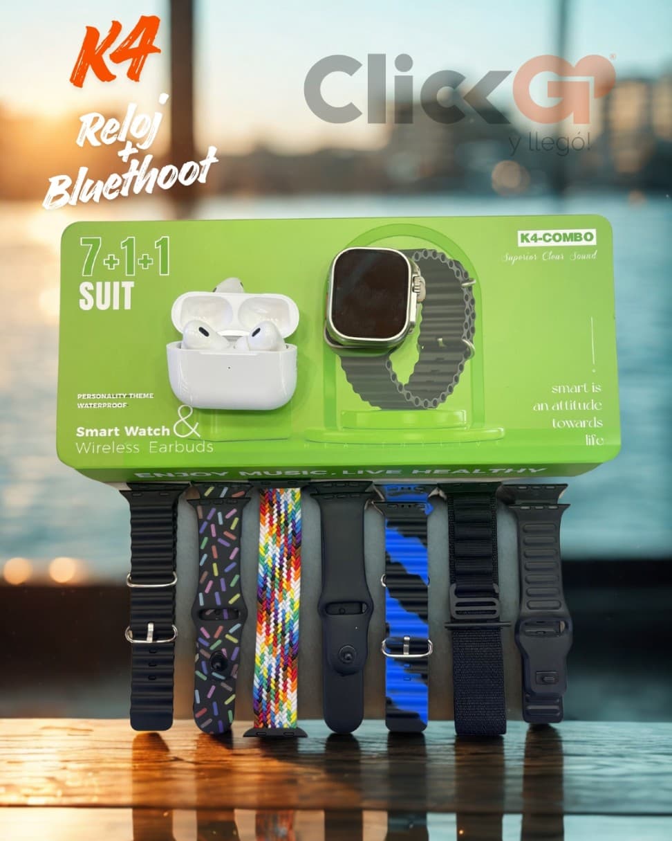 SMARTWATCH k4-combo