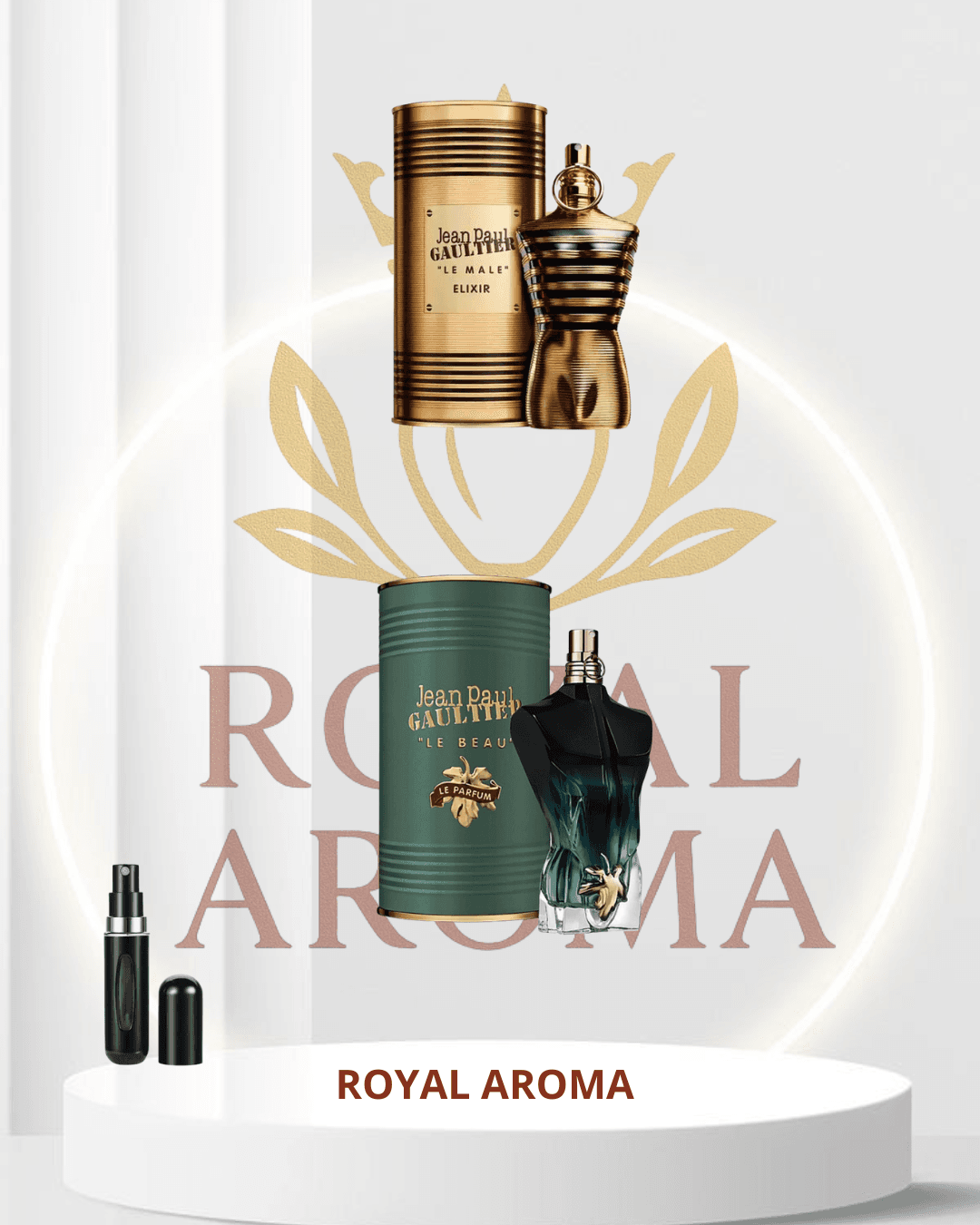 JP ELIXIR +JP LE BEAU PARFUM +P
