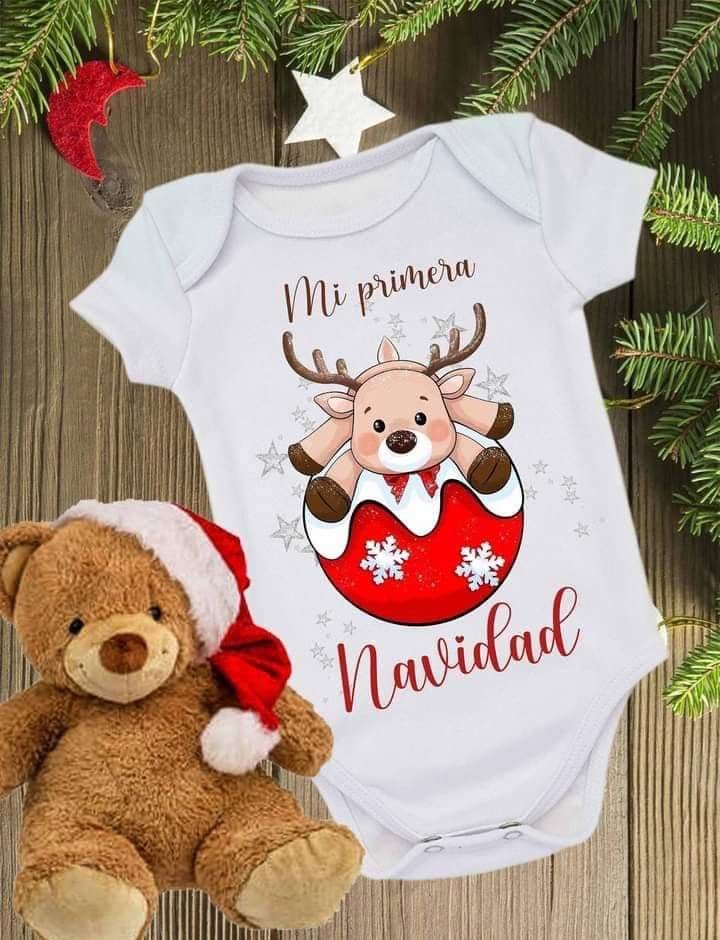 Bodie navidad Blanco +gorro RENO BOLITA