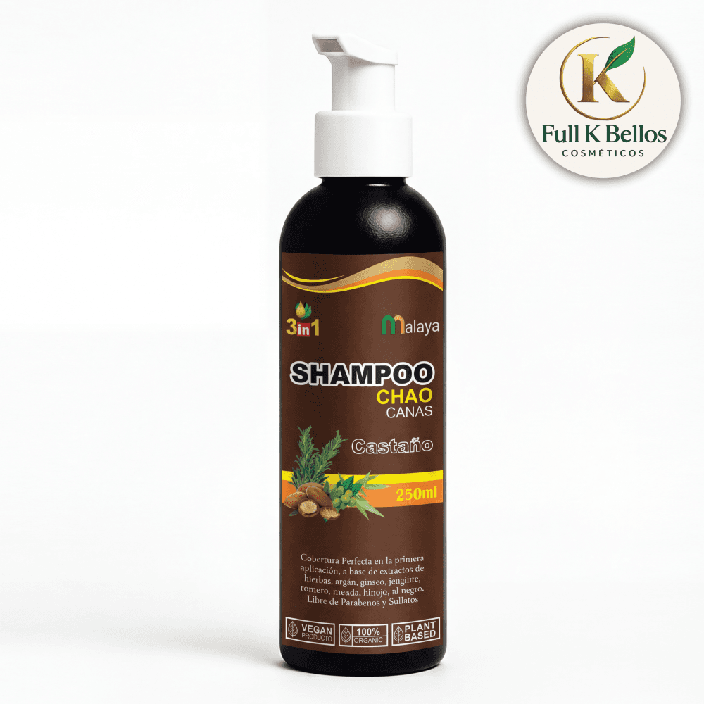 CHAO CANAS CASTAÑO SHAMPOO 250ML