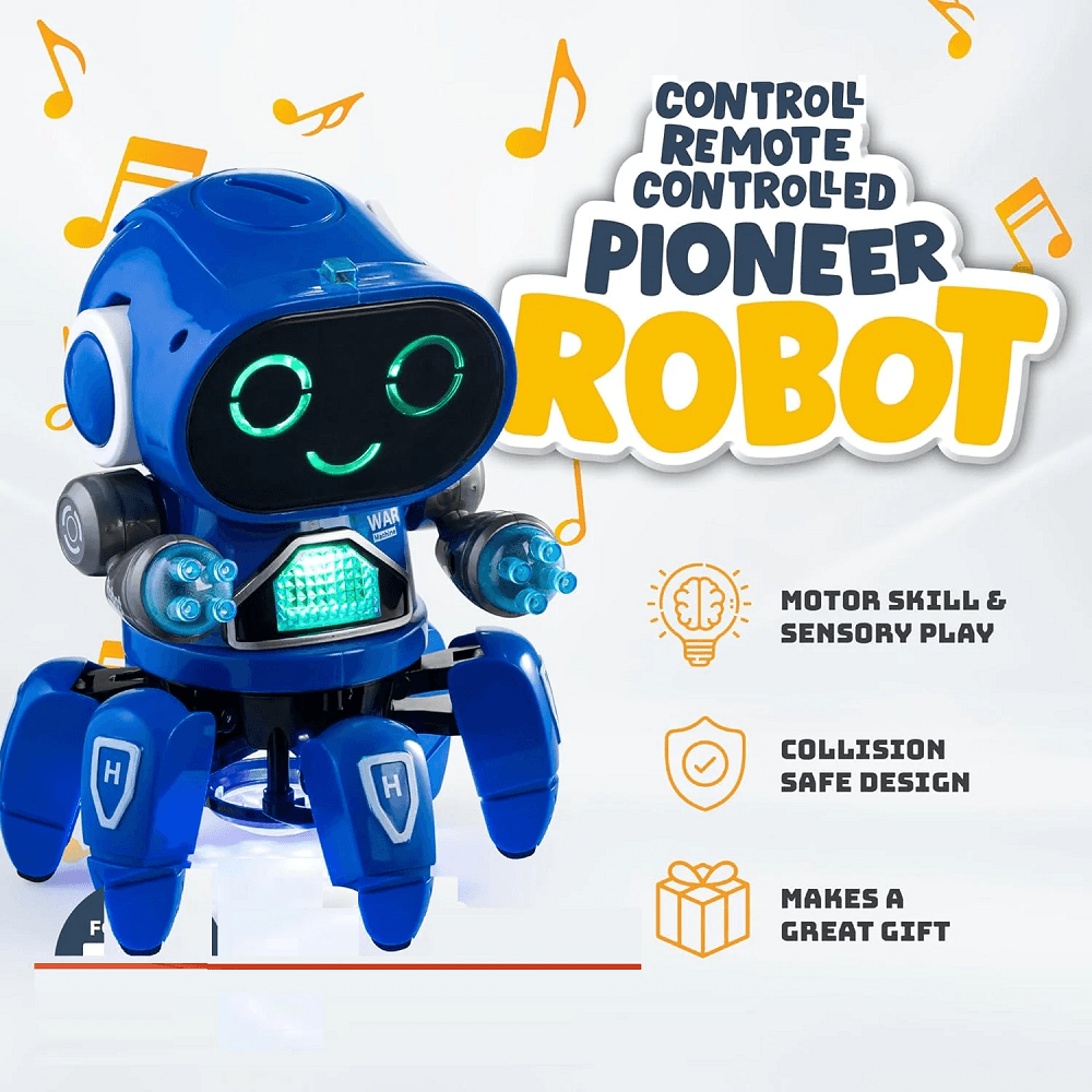 JUGUETE ROBOT Pionner bot pilas