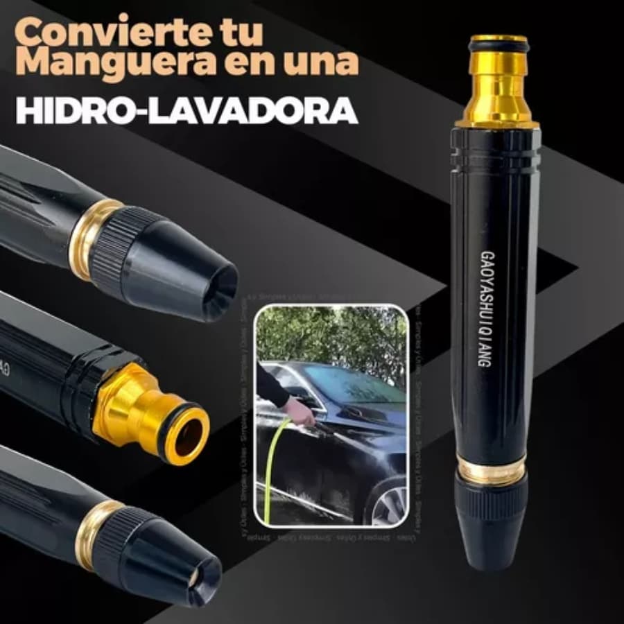 Kit Boquillas Para Manguera Ahorra Agua