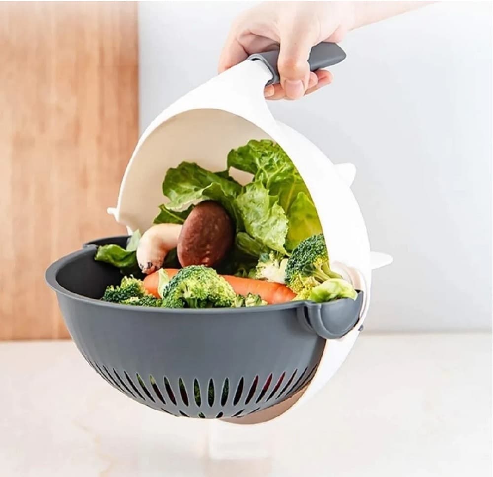 Cortador Verduras 9en1 Cesta Multifuncio