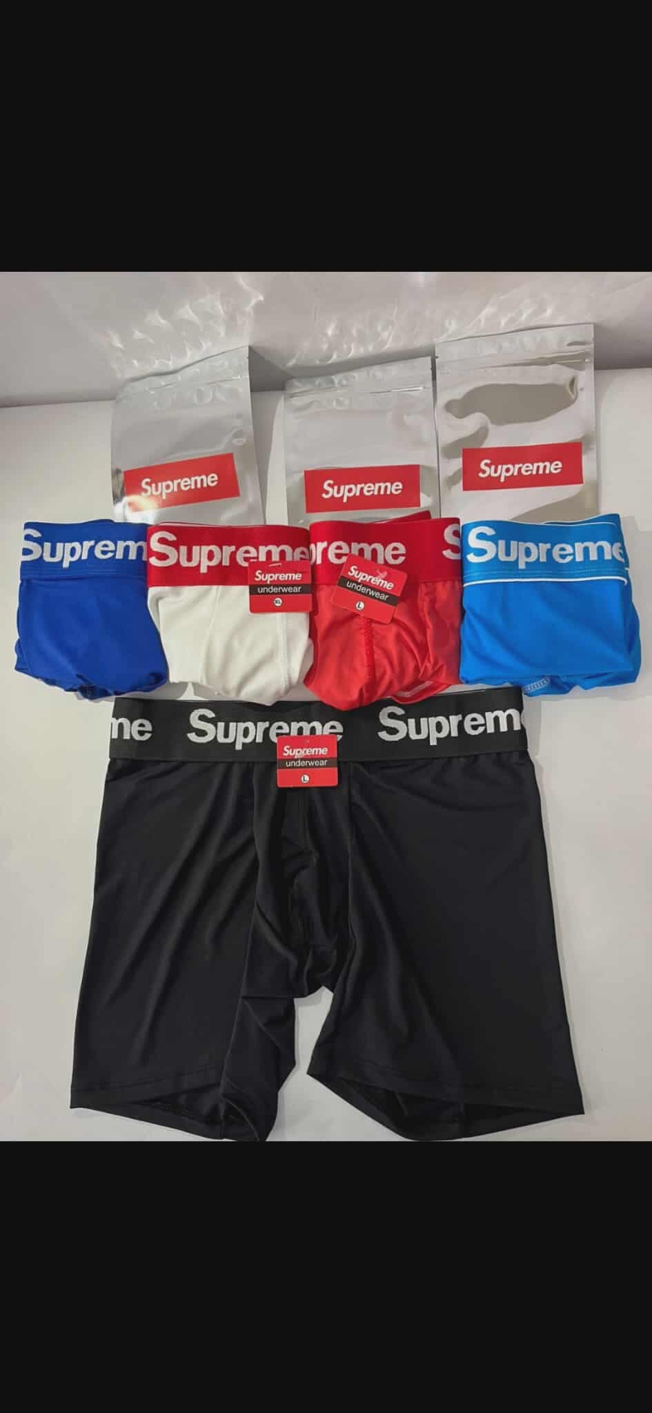 Boxer supreme+12 pares de medias