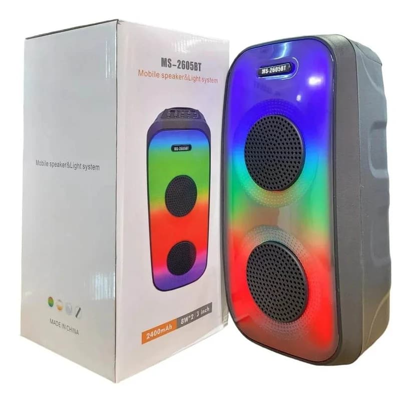Parlante Bluetooth Portátil MS-2605BT