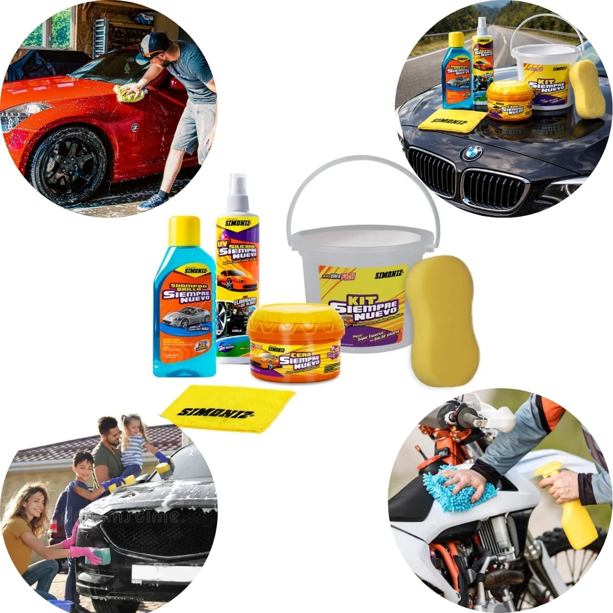 Kit Siempre Nuevo Simoniz 6 Productos