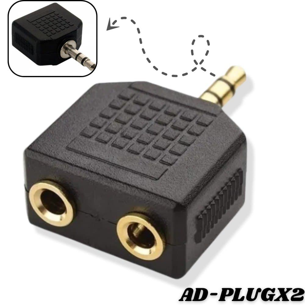 Adaptador Divisor Splitter De Audio 3.5M