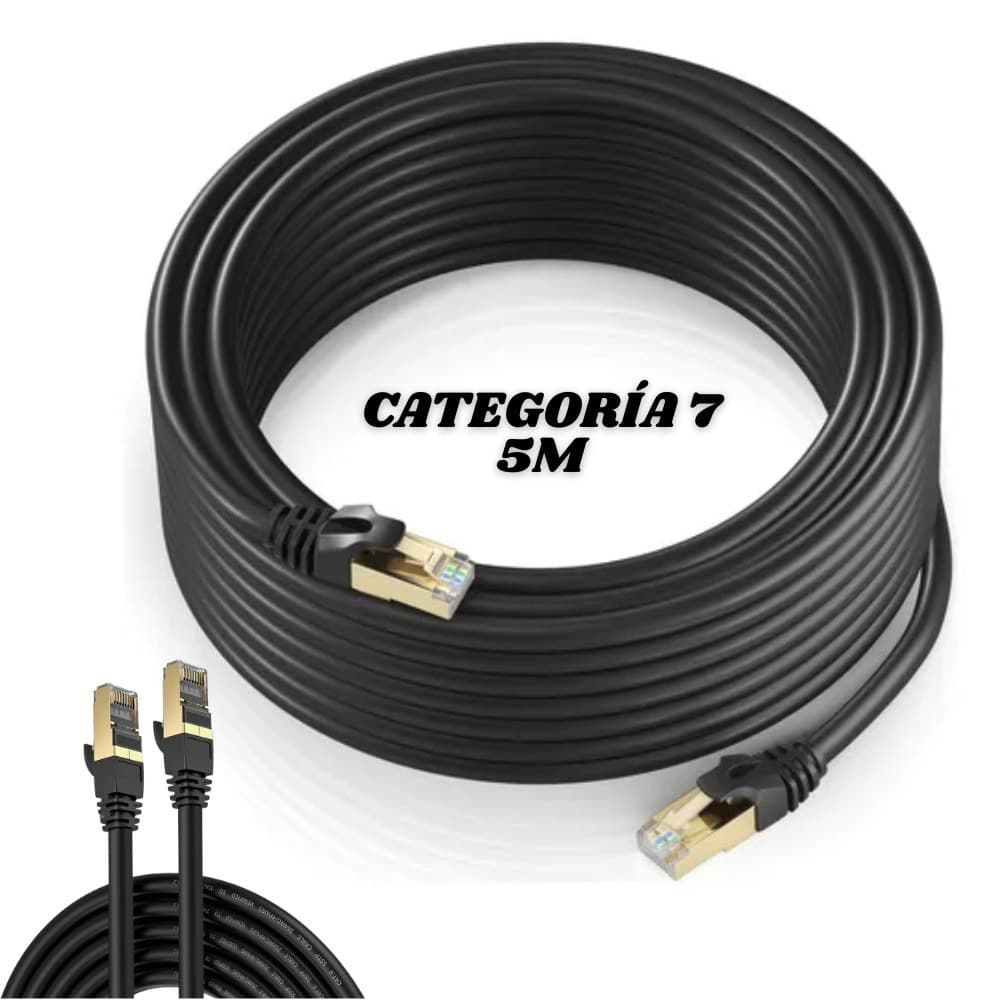 Cable Lan De Internet Cat7e 5 metros
