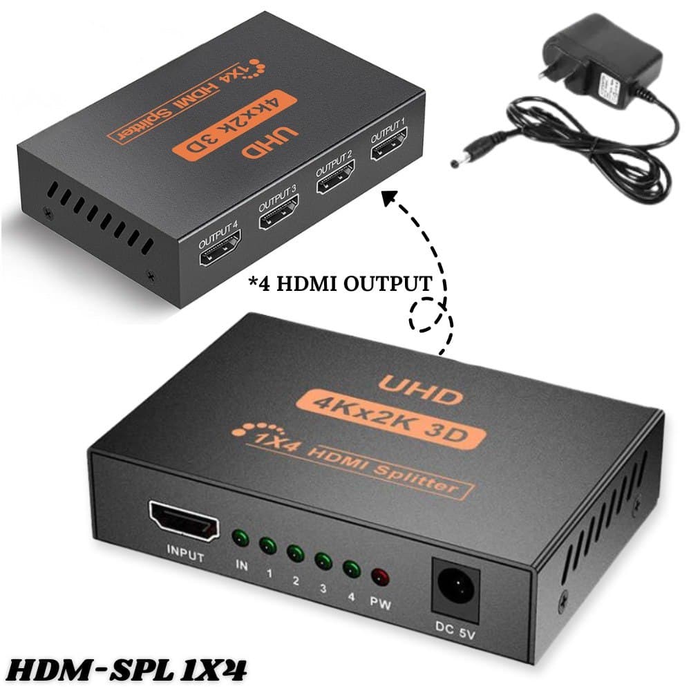 Adaptador Duplicador De Pantalla 1X4