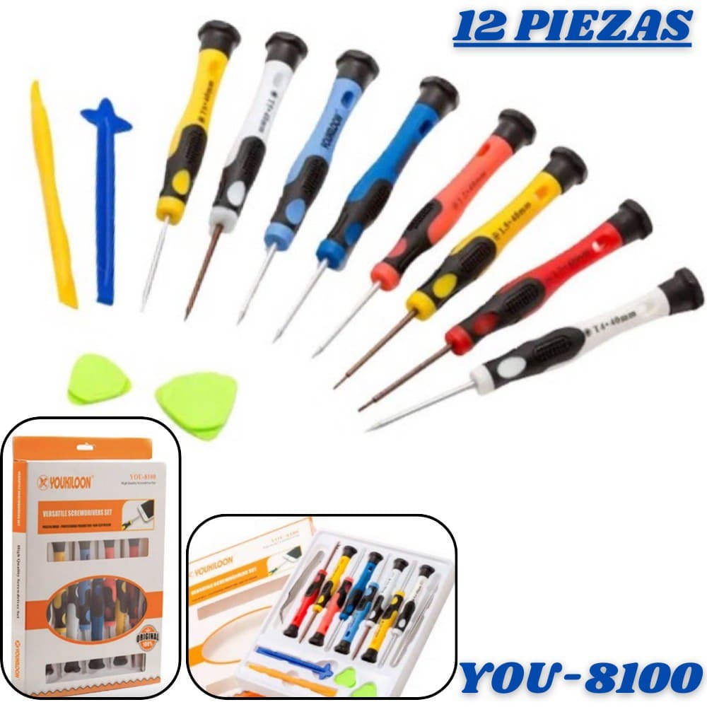 Kit De Destornilladores YOU-8100