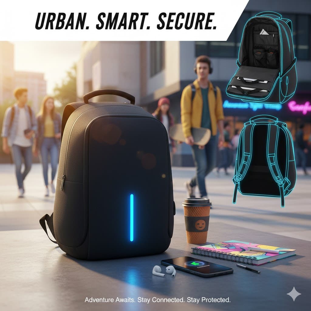 A108 Mochila Compact Urban LED