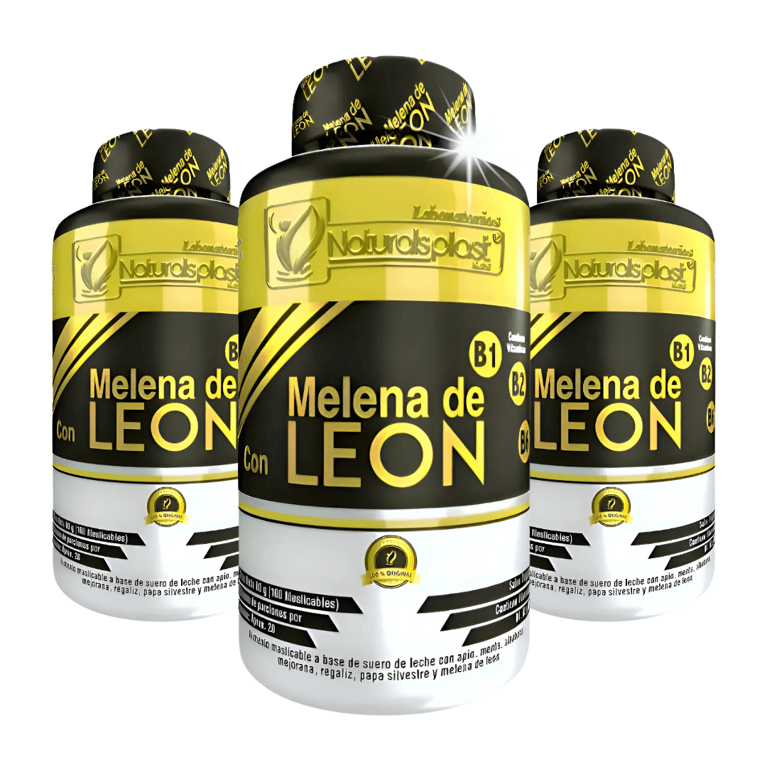 Melena De León 100 Cap - Enfoque x3