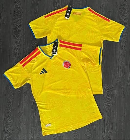 Camiseta colombia 1.1 Nombre y numero