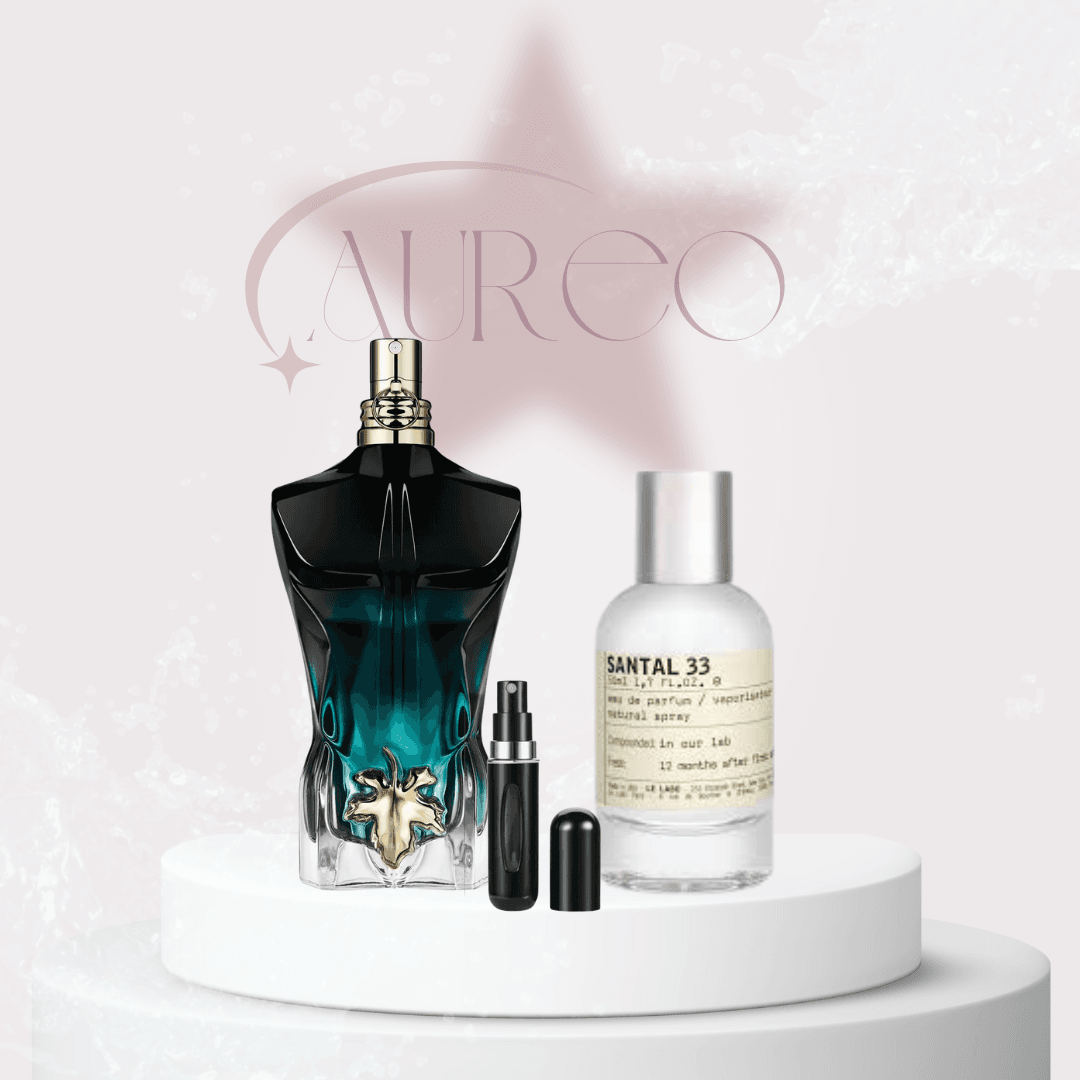 JPG le beau le parfum Lata + SANTAL 33+p