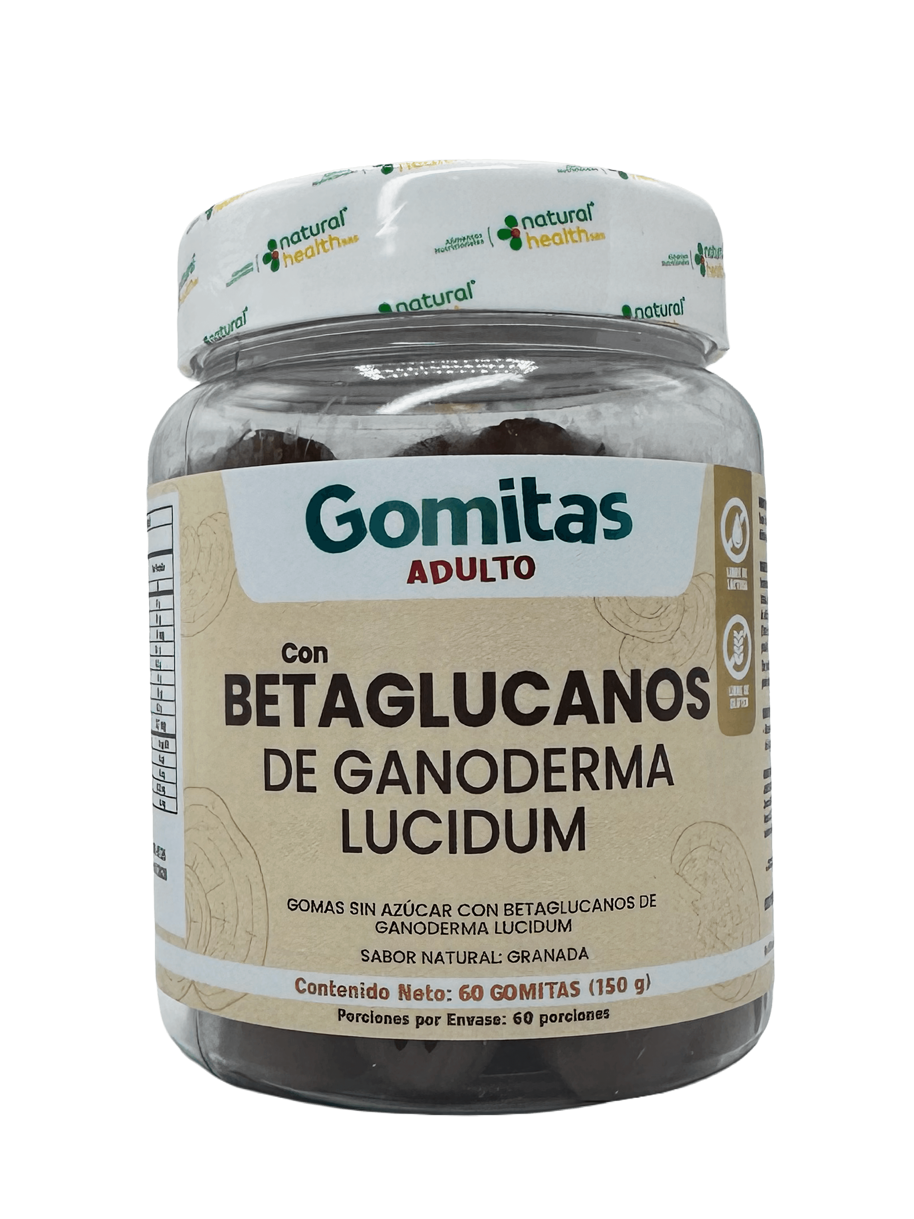 GOMAS DE BETAGLUCANOS DE GANODERMA