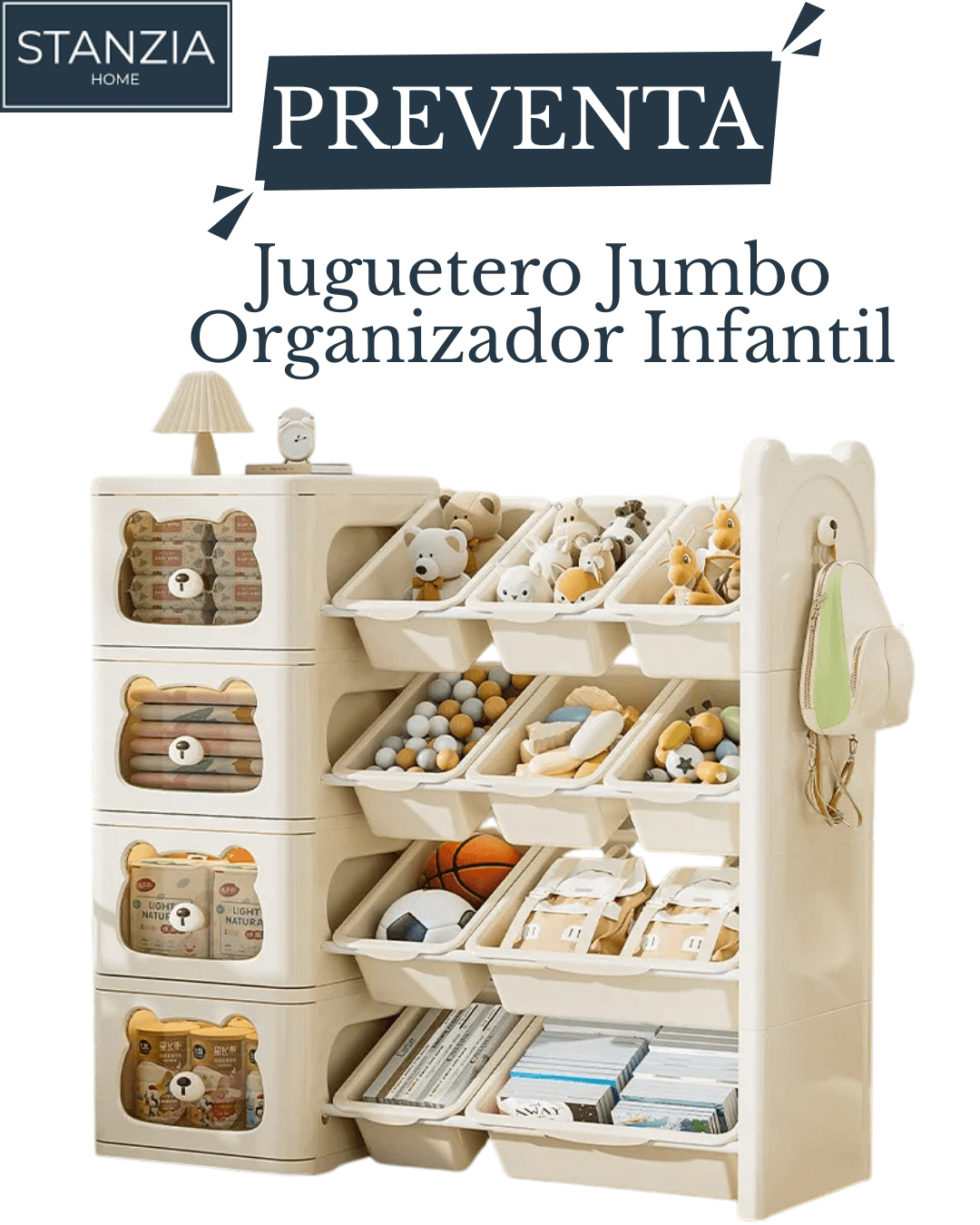 Juguetero Organizador Infantil 3211