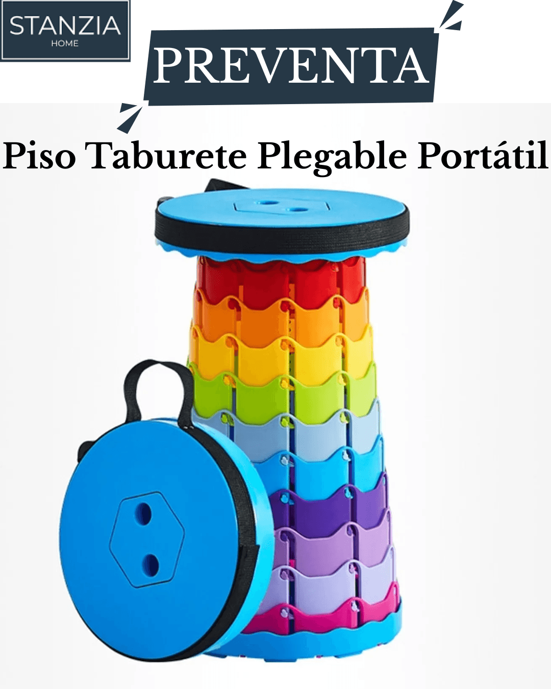 Piso Taburete Plegable Portátil 3158