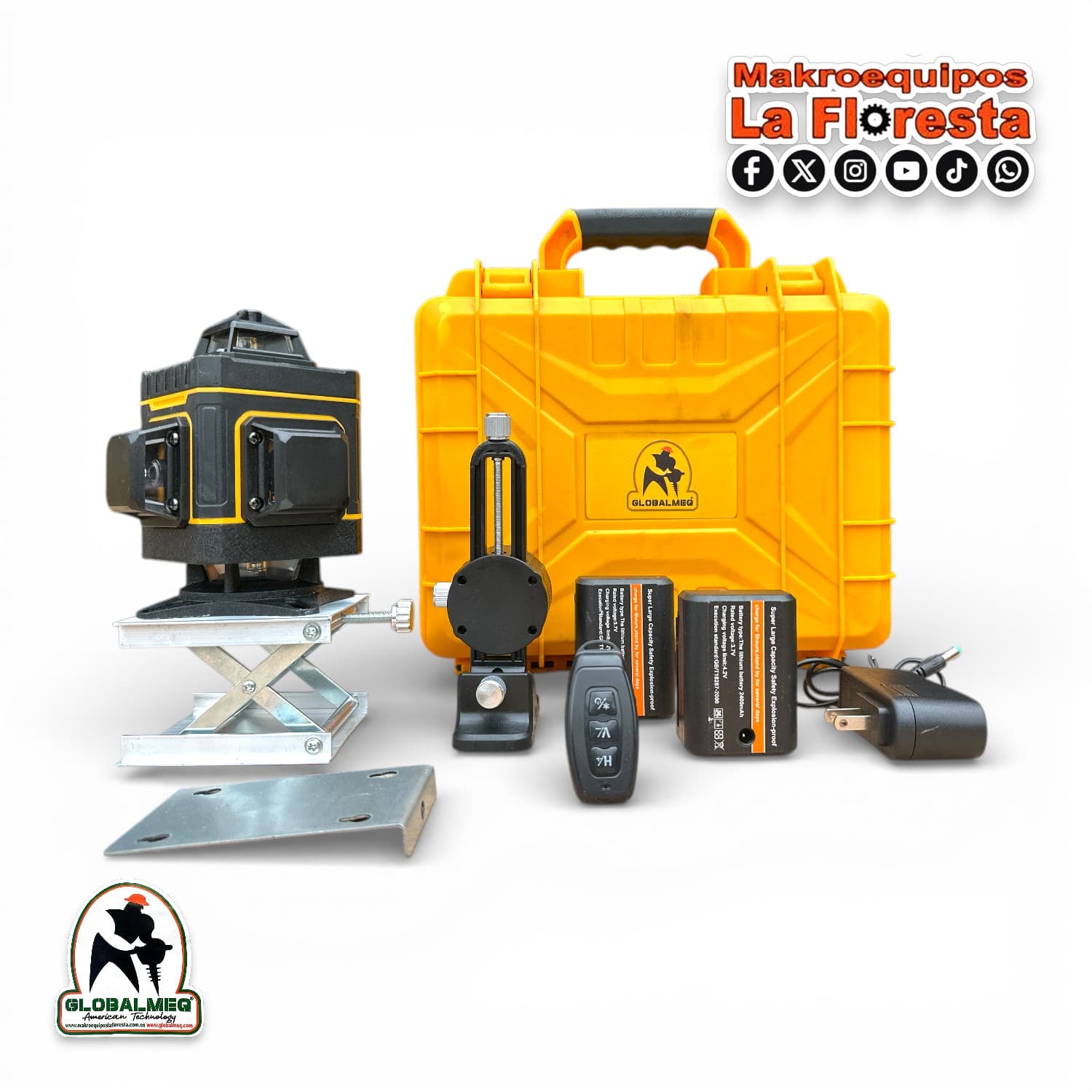 Nivel Laser Globalmeq de 16 Lineas