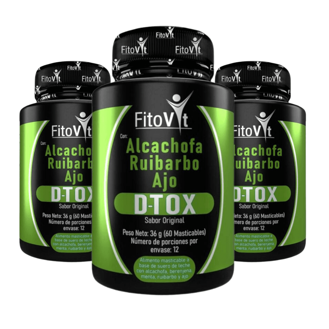 D-TOX 60 UND FITOVIT PACK X3