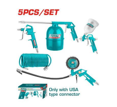 KIT DE HERRAMIENTAS NEUMATICA X  5 PZS