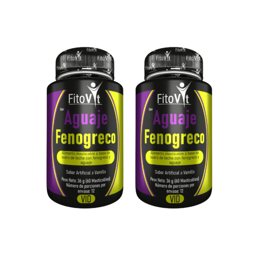 Aguaje y Fenogreco Fitovit 60 und x2