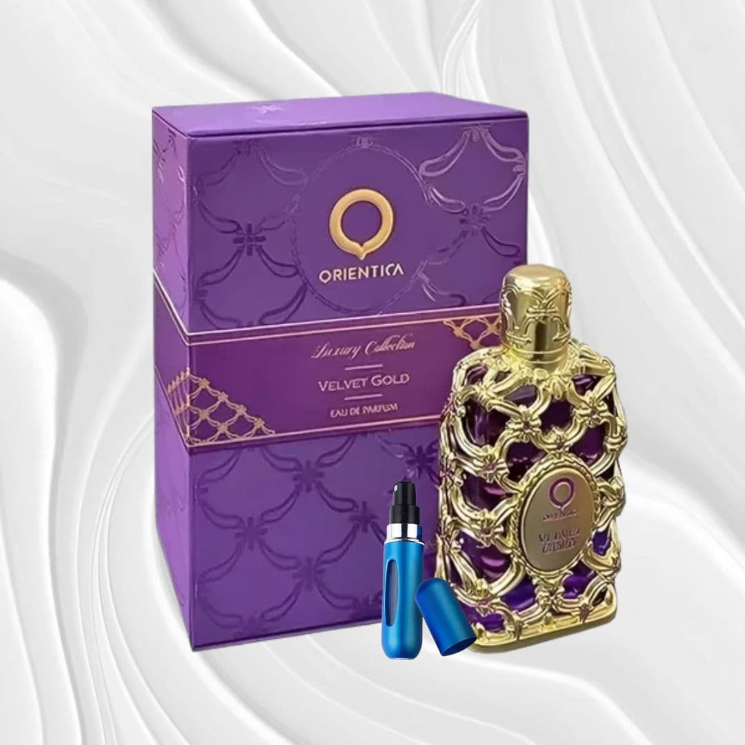 Velvet gold estuche