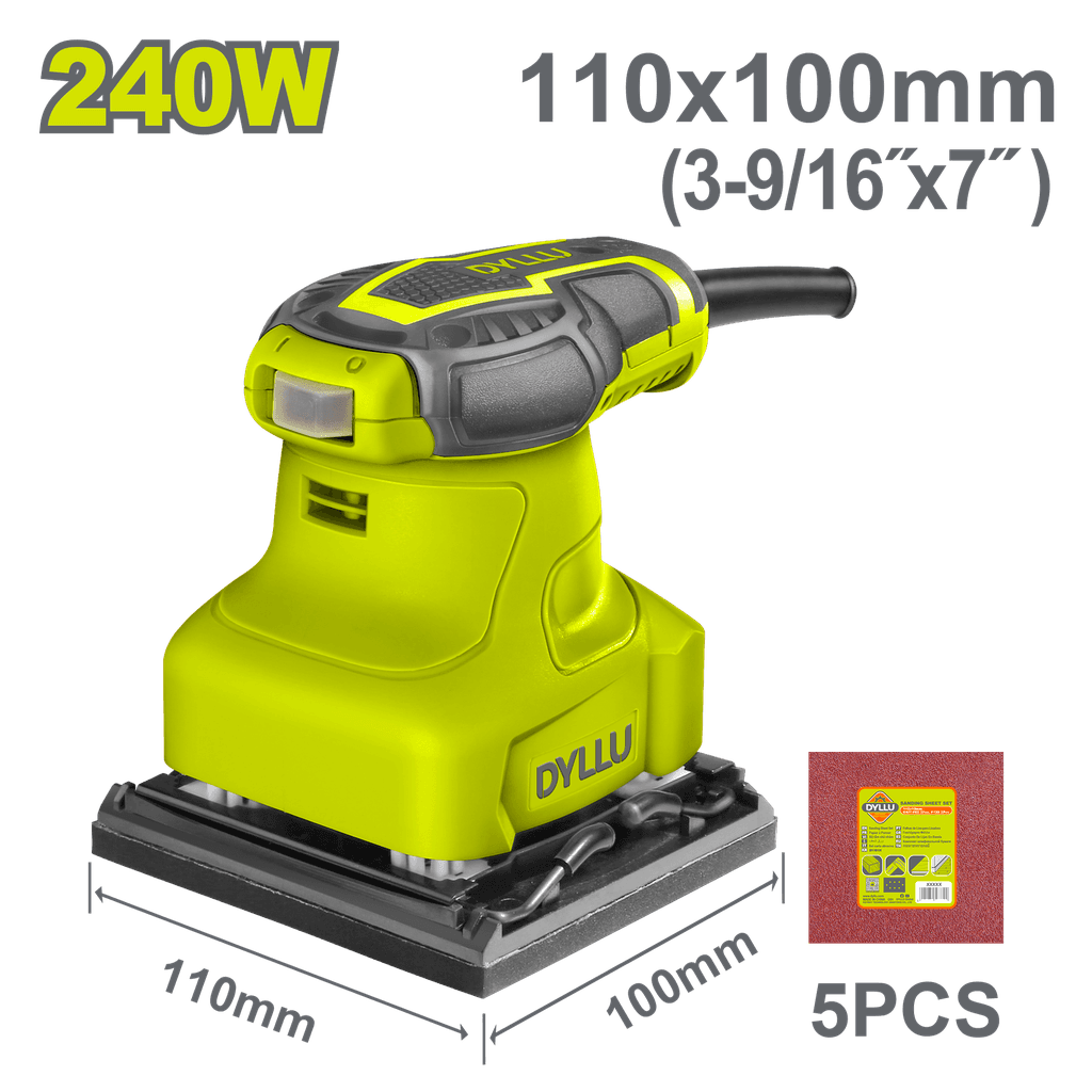 LIJADORA DE PALMA 4 3/8"X 4" 240W DYLLU