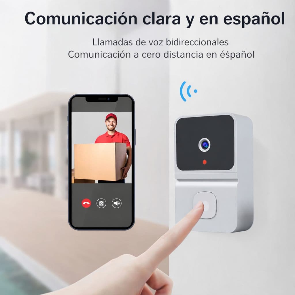 TIMBRE INTELIGENTE CON CÁMARA
