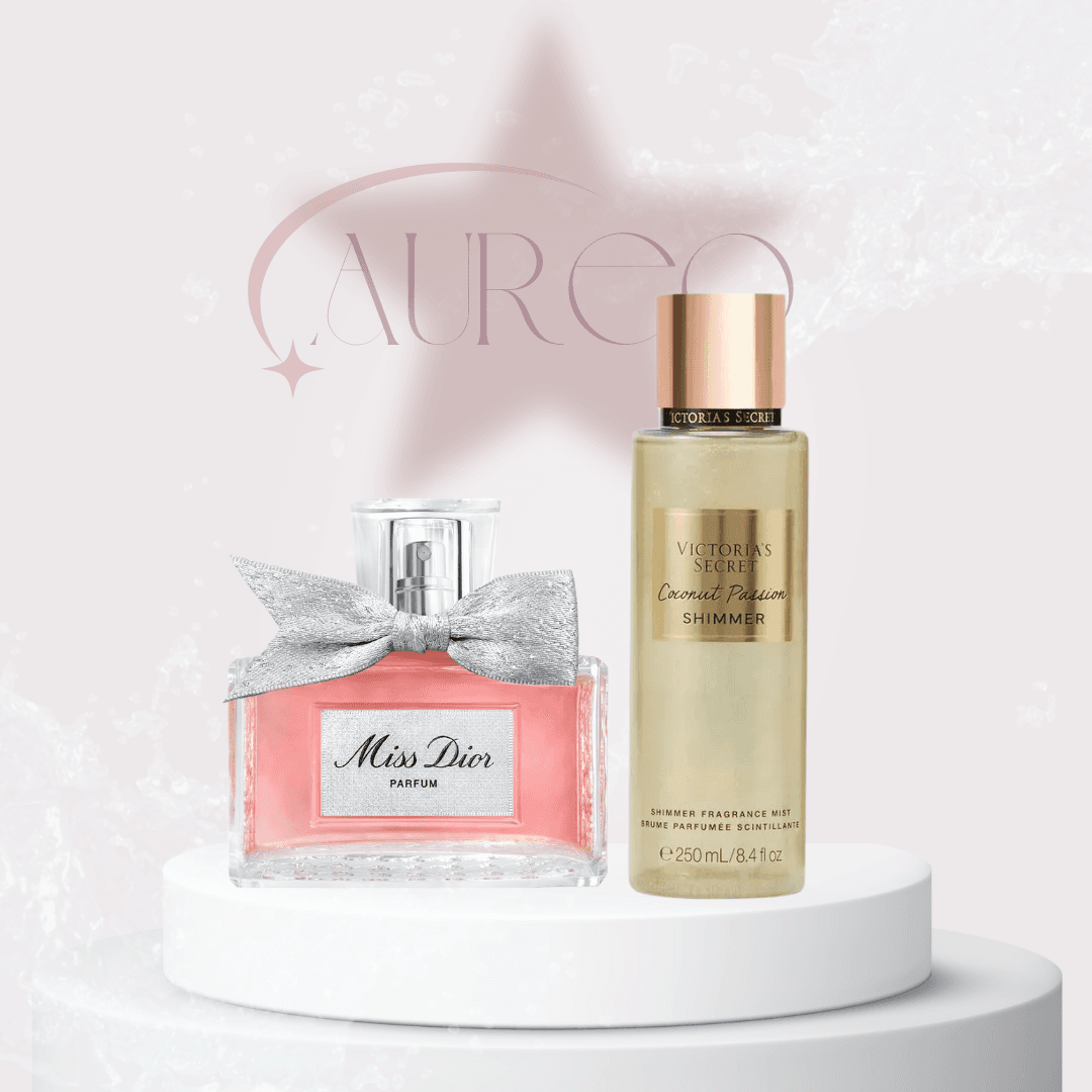 Miss dior + Coconut Passion Shimmer + P