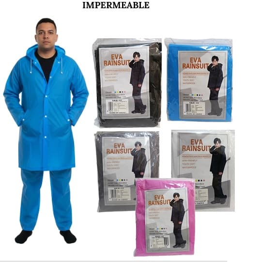 Conjunto Impermeable lluvia