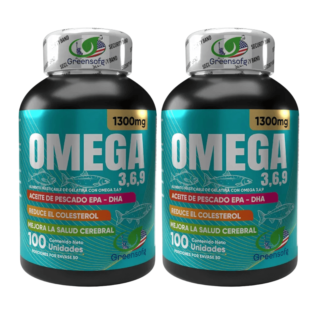 OMEGA 3,6,9 salud cerebral 100und X2