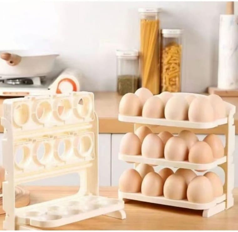 ORGANIZADOR PLEGABLE PARA HUEVOS