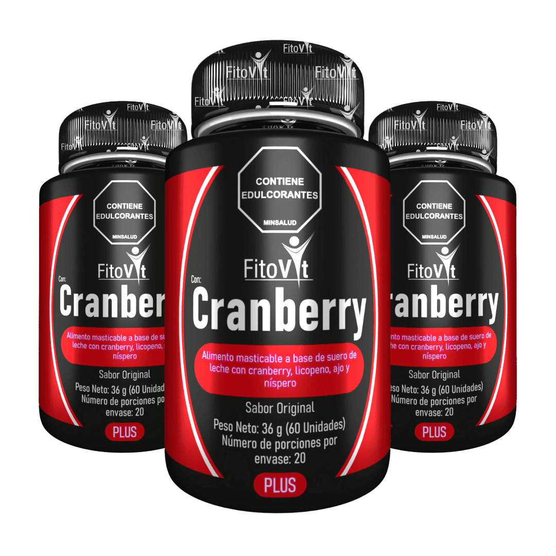 Cranberry y Licopeno Fitovit 60und X3