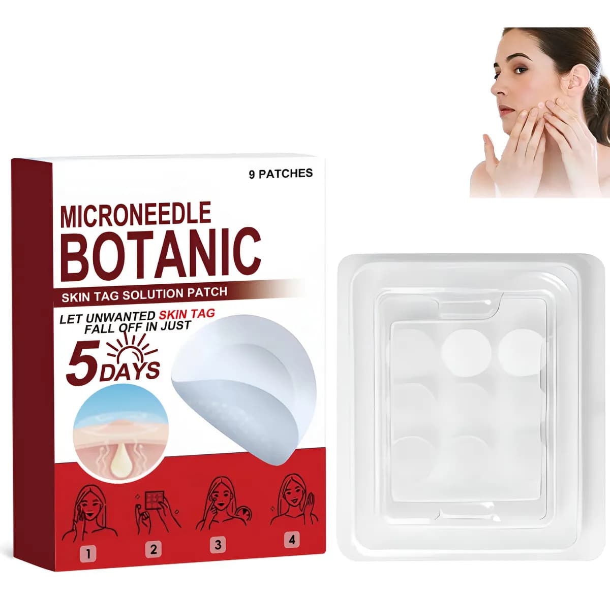 Parche Botanic Eliminar Verrrugas
