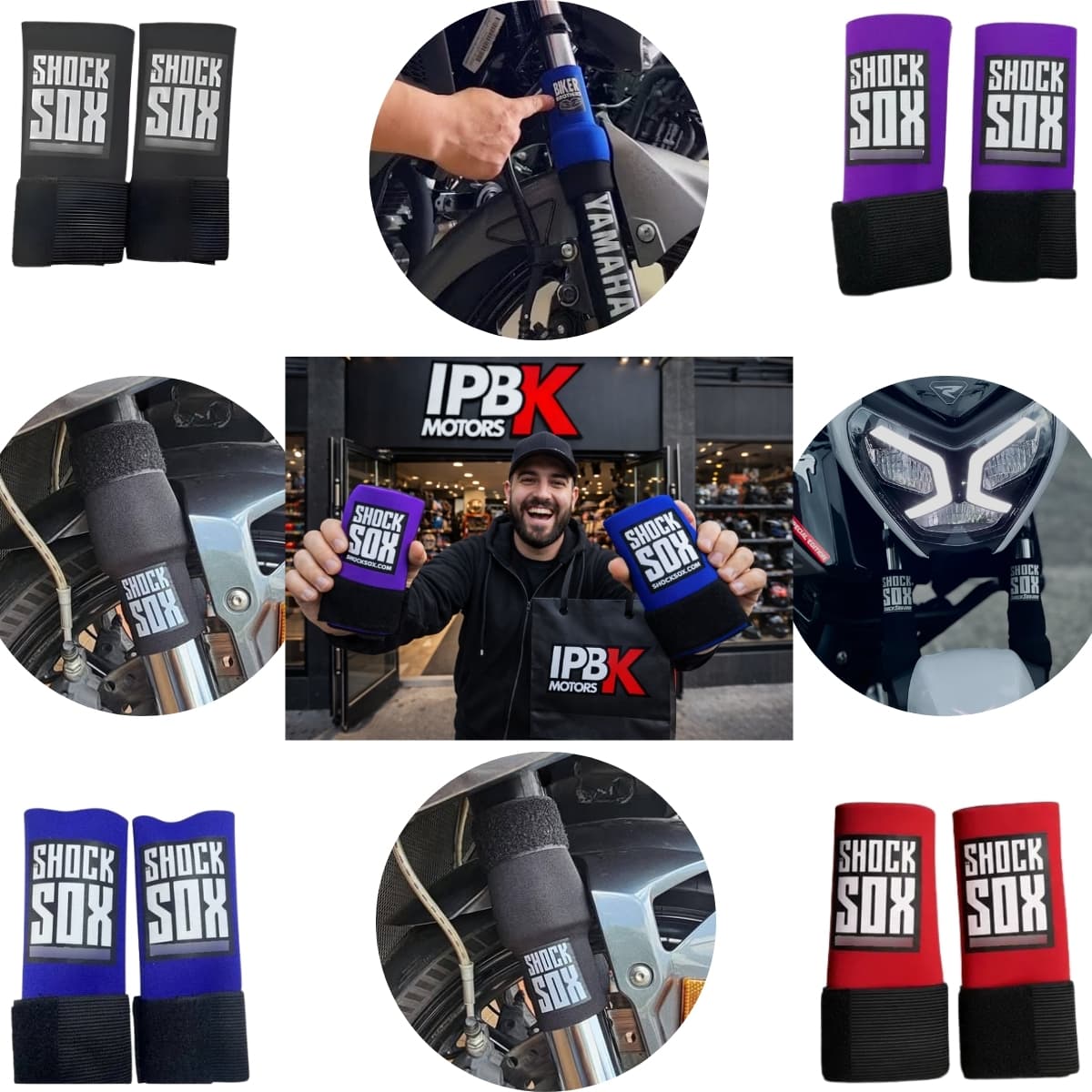 Protectores Barra Normal Shock Sox Unive