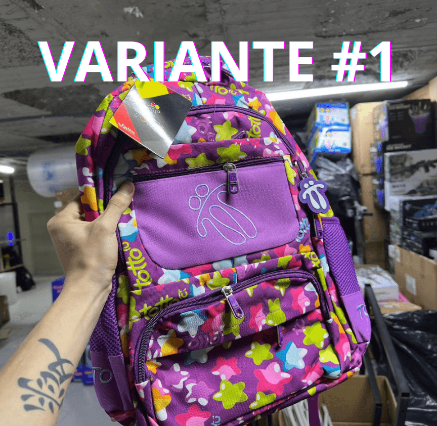 Maleta 3 en 1 Totto-Versátil, Resistente