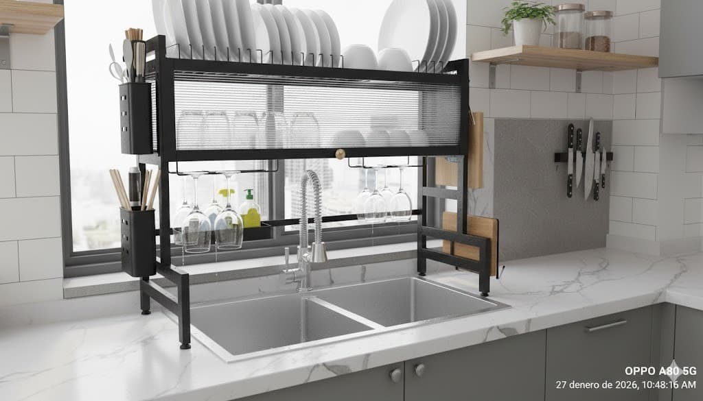 A132 Escurridor SinkFlow Organizer