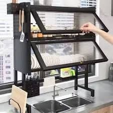 A133 Platero Escurridor  doble tapa