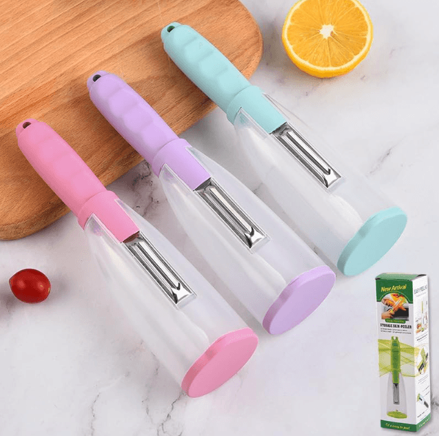 Pelador de frutas y verduras de cocina