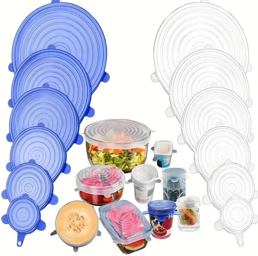 Tapas Reutilizables De Silicona x6und.