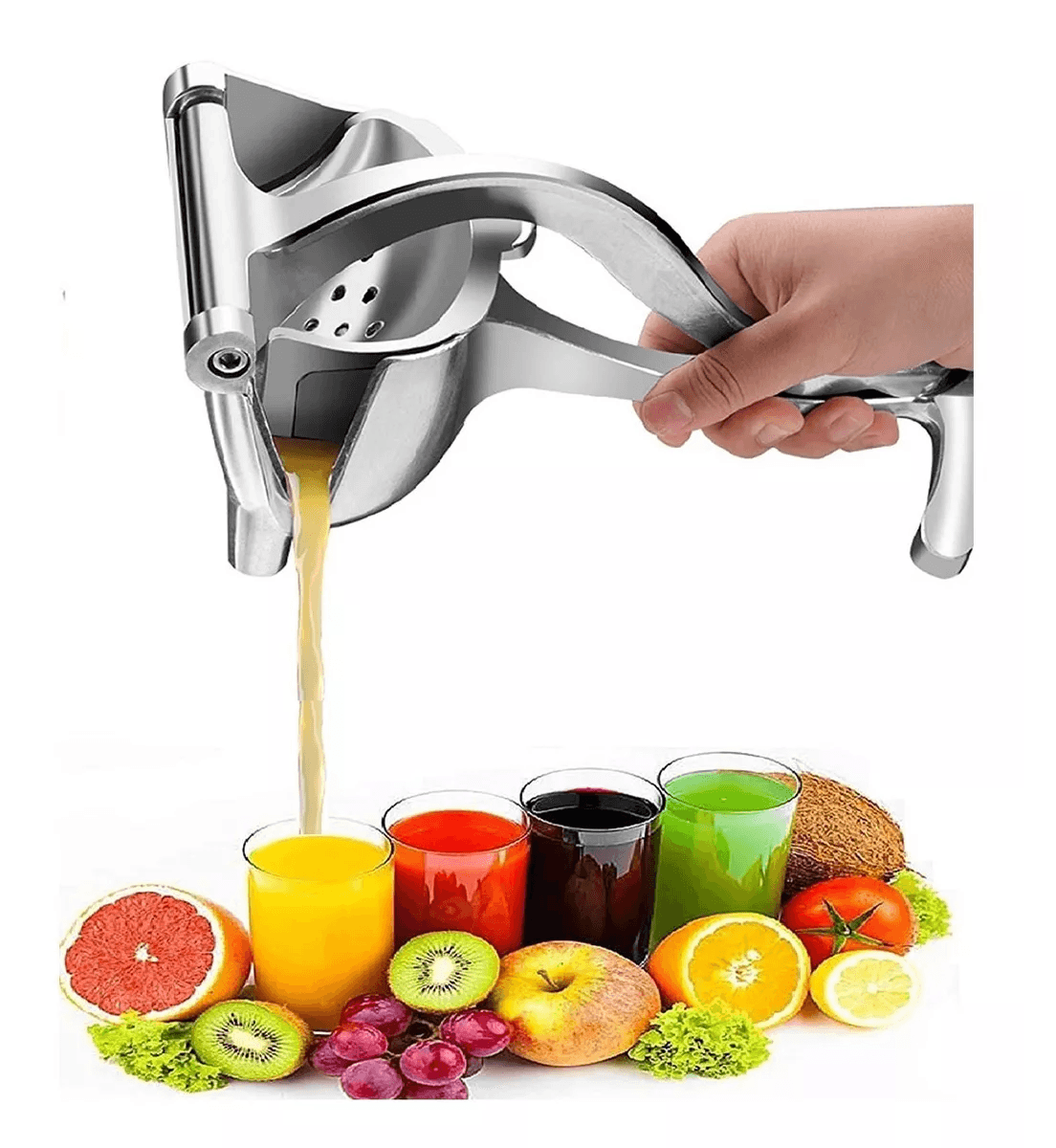 Exprimidor de aluminio manual jugo