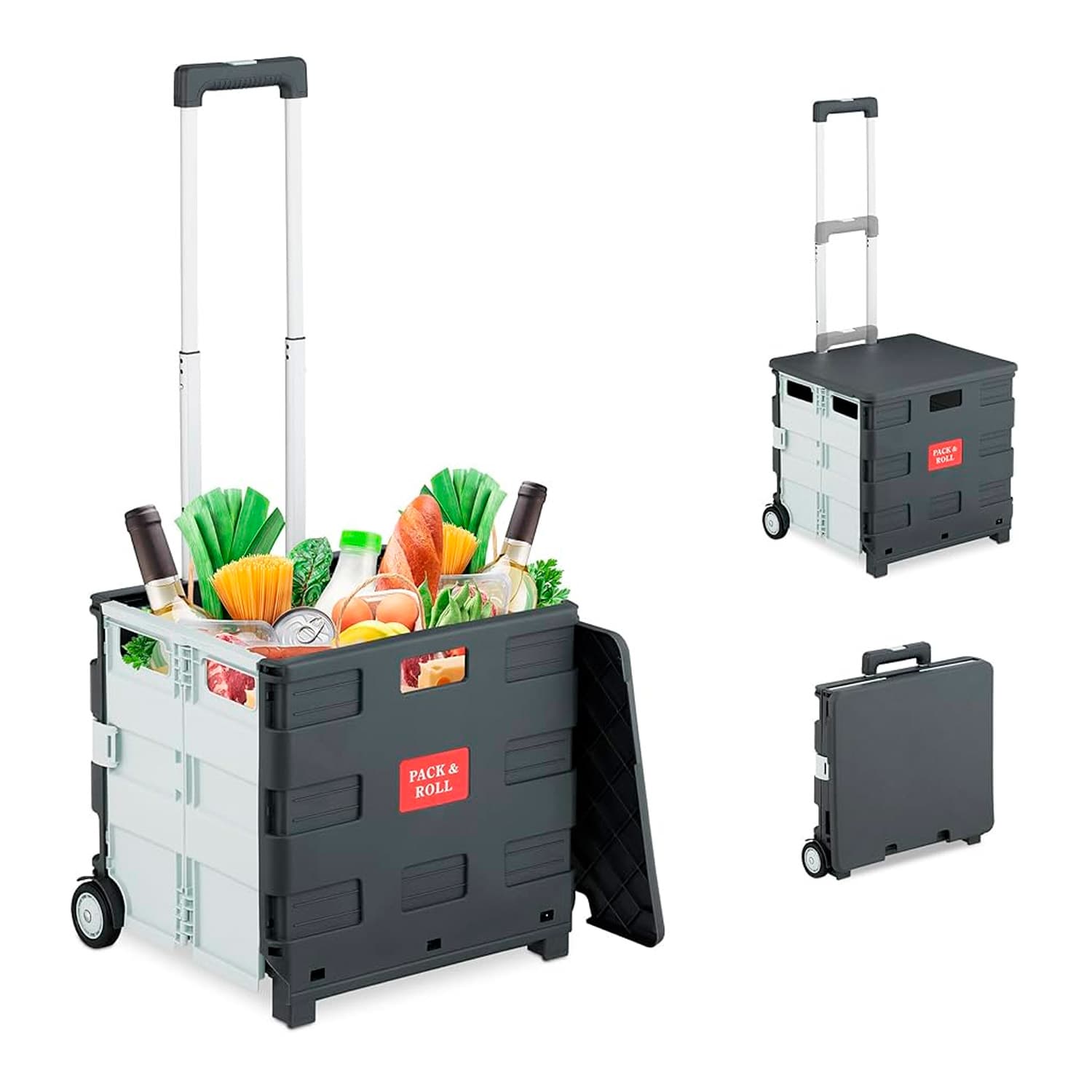 CARRITO PARA MERCADO PLASTICO
