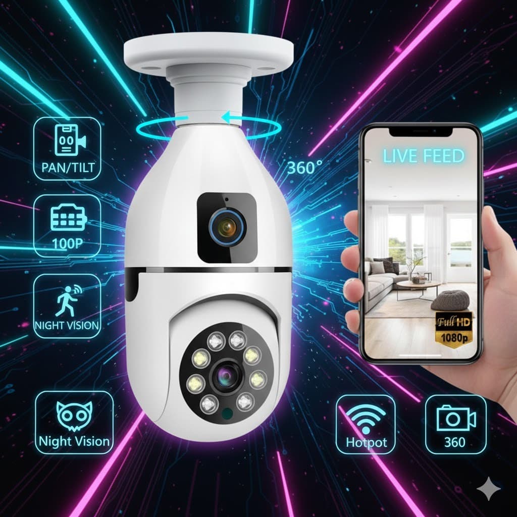 A067 Cámara BulbCam 360 Dual